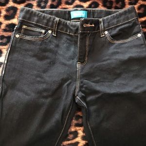 New w/o tags dark black denim size 12